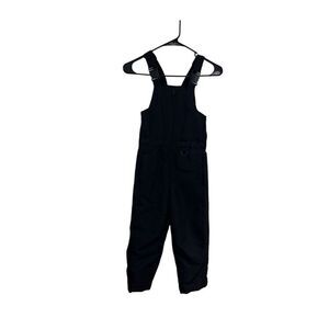 Athletech Black Bib Snowpants Size XS 4/5 Boys Girls